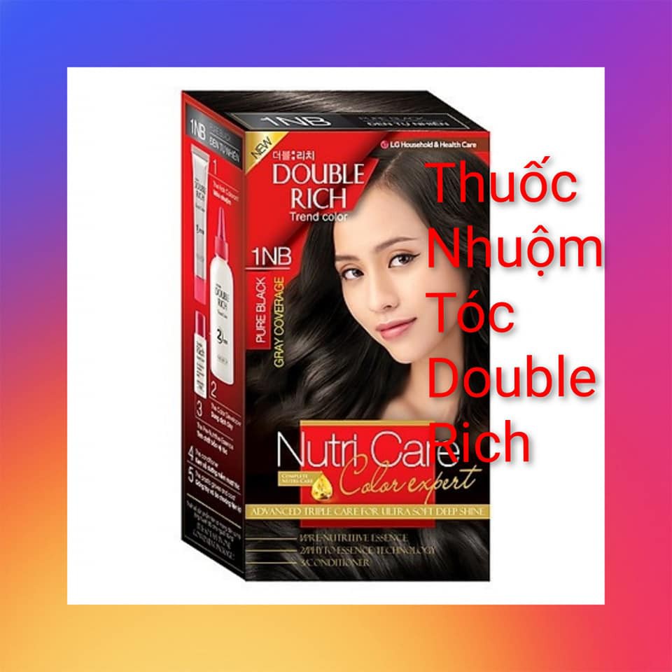 THUỐC NHUỘM TÓC DOUBLE RICH TREND COLOR [Chính Hãng]