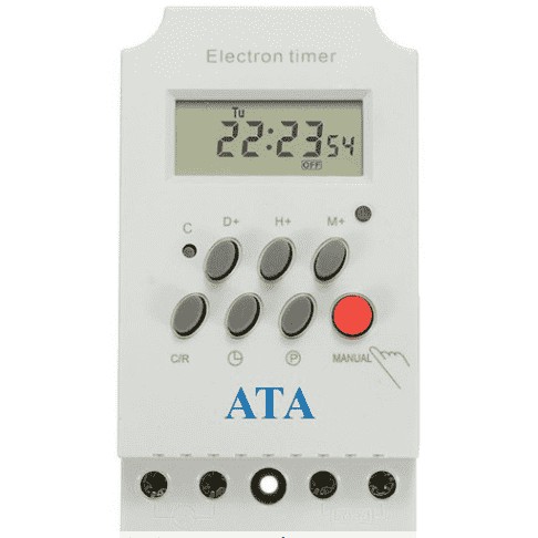 Công tắc hẹn giờ điện tử 24h ATA AT-17
