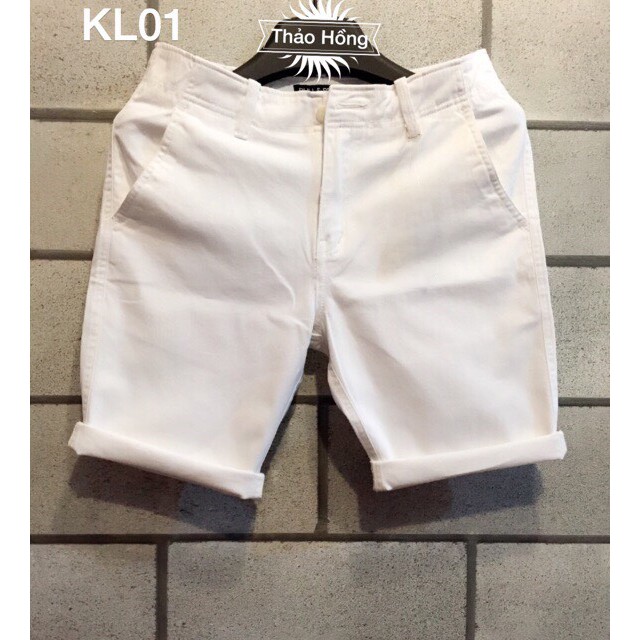 QUẦN SHORT NAM KAKI THUN CÓ CO GIÃN, VẢI MỀM MỊN THOÁNG MÁT, FORM QUẦN SHORT CHUẨN ĐẸP | BigBuy360 - bigbuy360.vn