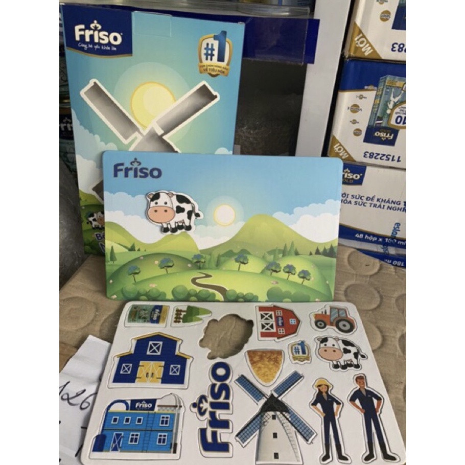 ĐỒ CHƠI GHÉP HÌNH NAM CHÂM NÔNG TRẠI FRISO