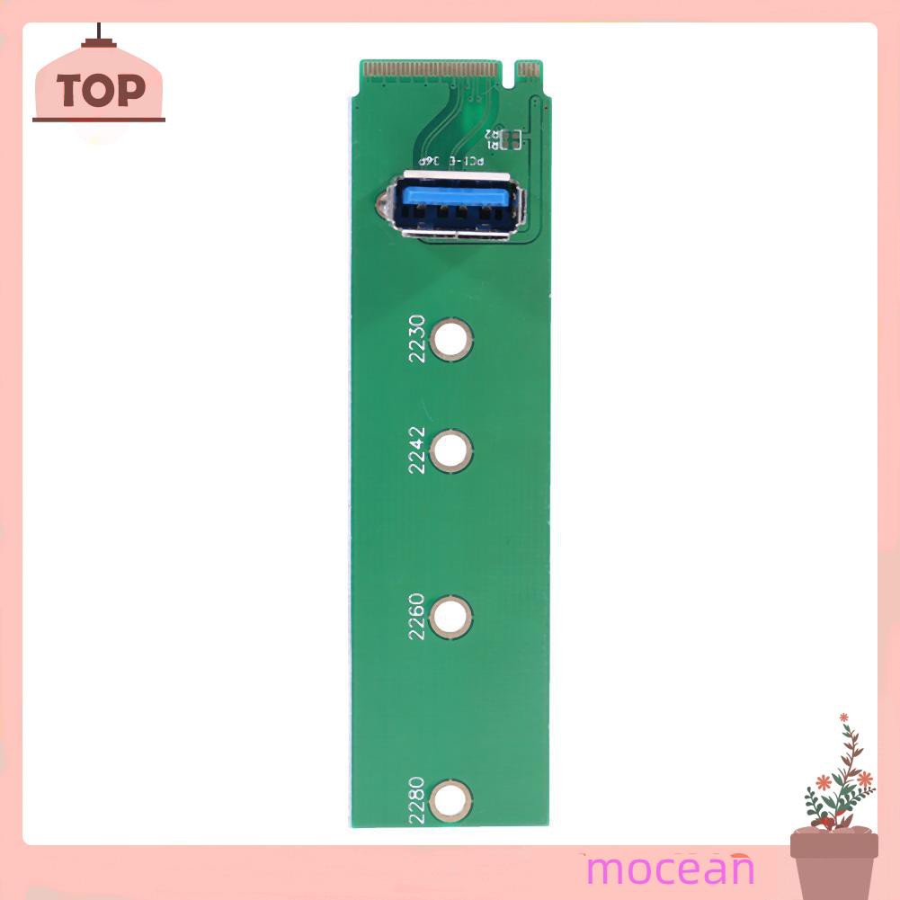 Mocean M.2 NGFF to PCI-E Channel USB3.0 Port Adapter Riser Card Mining Card Kit