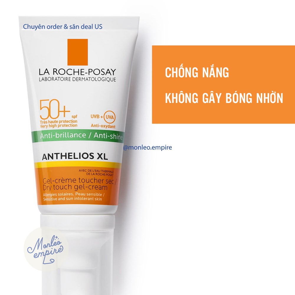 Kem chống nắng La Roche-Posay Anthelios XL Dry Touch Gel-Cream Anti-Shine SPF50+ 50ml