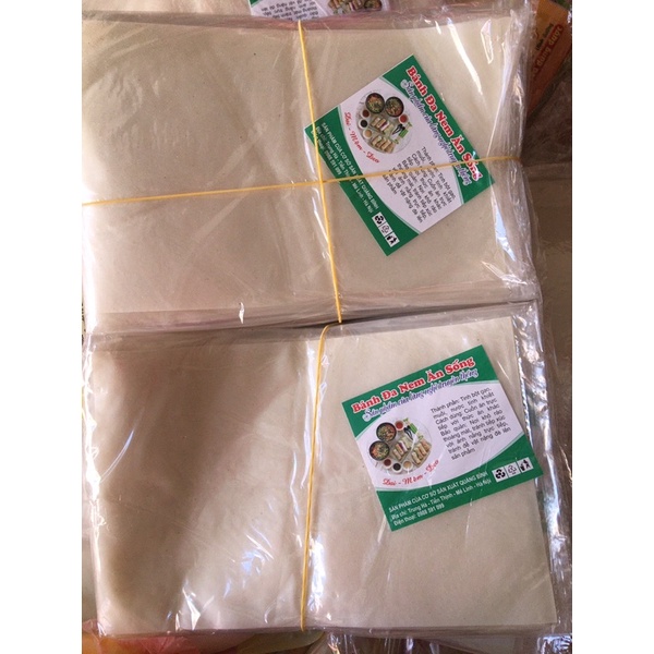 Bánh đa nem ăn sống 100 lá - Phở khô ăn sống