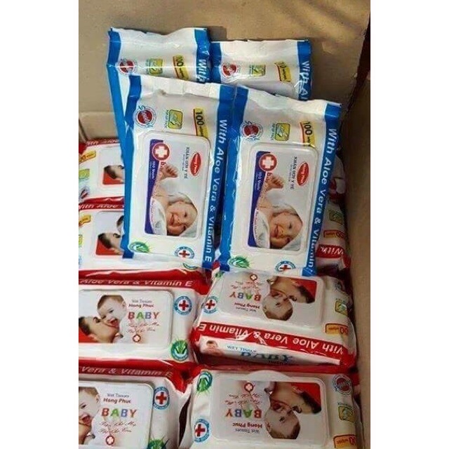 Combo thùng 24 gói khăn ướt