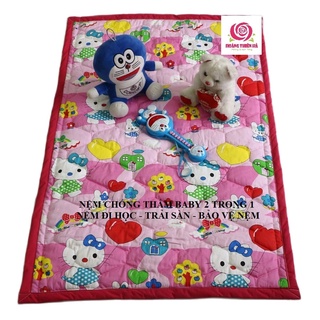 Nệm chống thấm cho bé bỏ bỉm