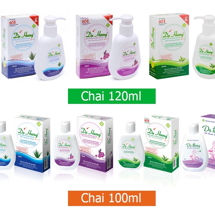 Dung dịch vệ sinh phụ nữ Dạ Hương (Chính hãng)