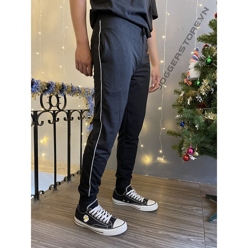 Quần Jogger Thun 1 Sọc Nhuyễn Thể Thao