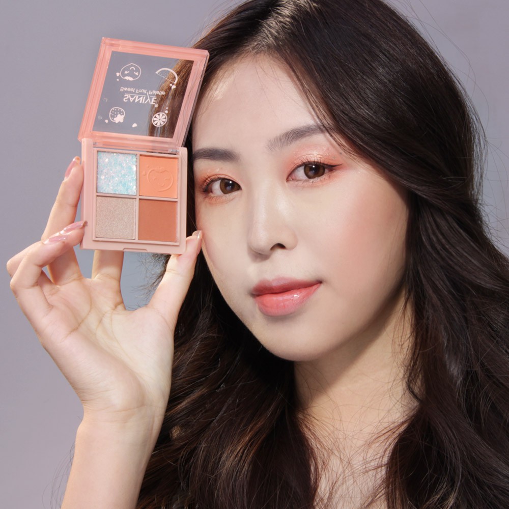 Bảng phấn mắt Saniye E0430 màu tông nhũ E0430 | BigBuy360 - bigbuy360.vn