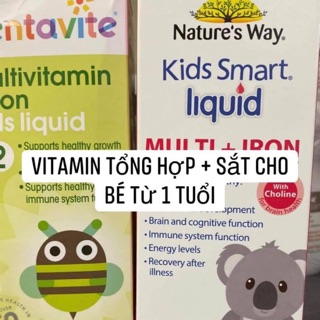 Vitamin tổng hợp cho bé từ 1-10 tuổi