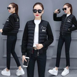Áo phao nữ pha tay Quảng Châu 828