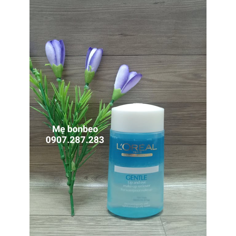 Nước Tẩy trang mắt và môi Loreal Gentle 125ml