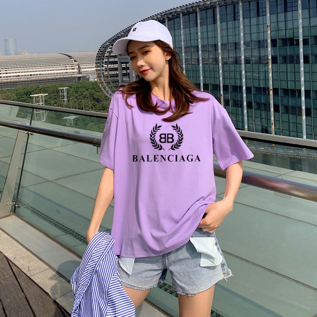 <<Daisy fashion>> Áo Thun Tay Lỡ Form Rộng In Balenciaga, thời trang sinh viên cao cấp, cho nam nữ ATIN39