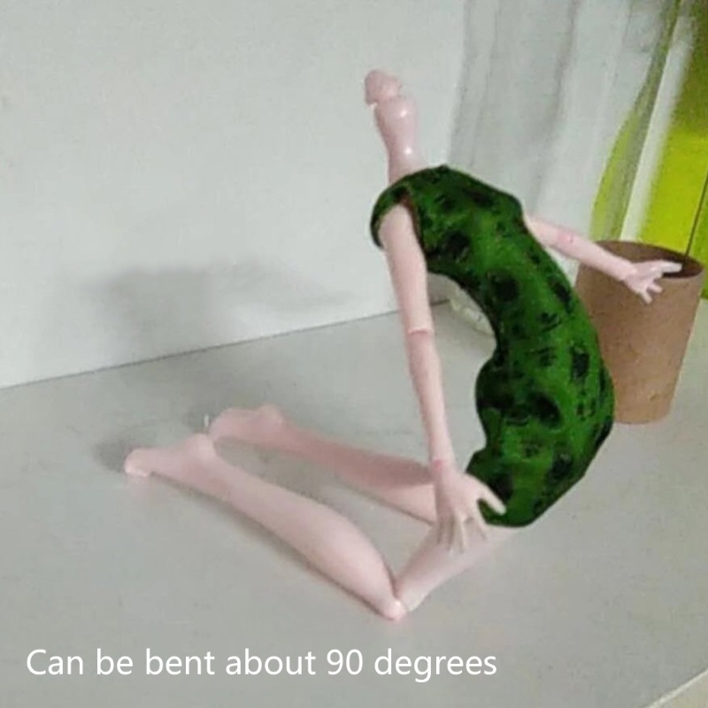 Bộ Đồ Chơi Búp Bê Nữ Màu Nude Dùng Dạy Học DIY