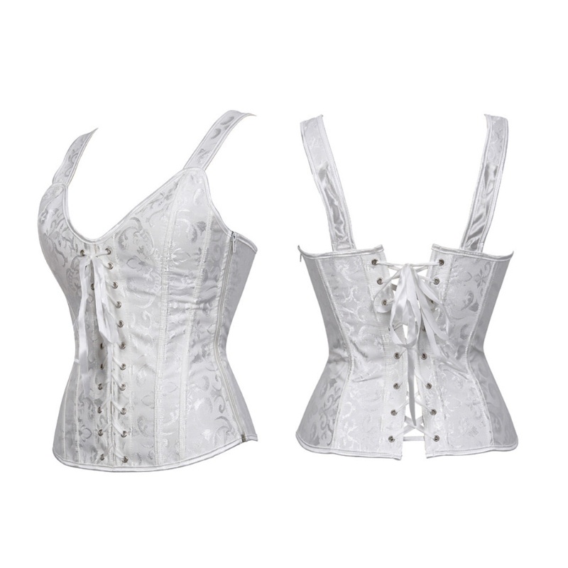 XIXI Áo corset định hình eo màu đen