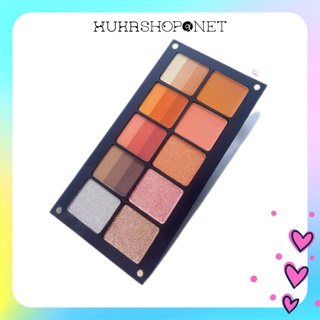 Bảng phấn mắt 10 ô màu Inglot trang điểm mịn màng bền màu lâu trôi