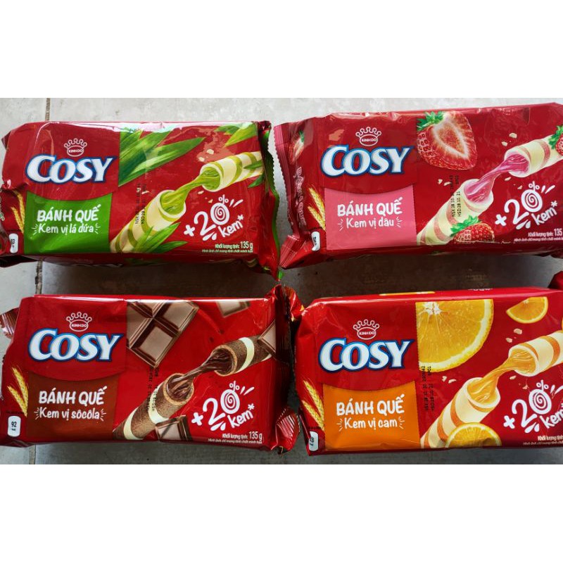 Bánh Quế Cosy 135g(đủ vị)