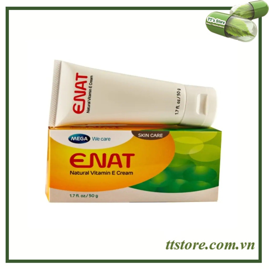 ENAT NATURAL VITAMIN E CREAM 30G - Kem dưỡng da, giữ ẩm