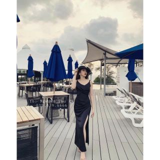 Váy lụa hàng thiết kế