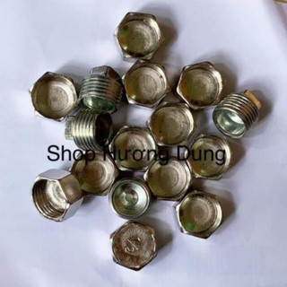 Giảm giá Nút nắp bịt ống nước inox phi 21 Đẹp