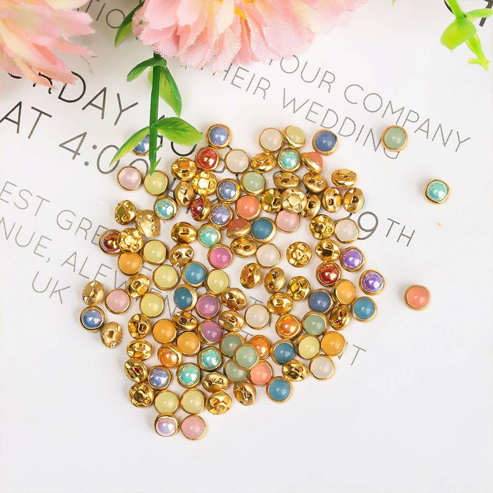 Set 20 / 40 Nút Mini May Vá Thủ Công DIY Cho Nhà Búp Bê