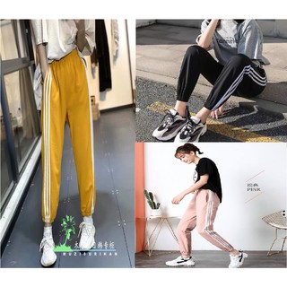 Quần jogger kaki 3 sọc unisex form nam nữ
