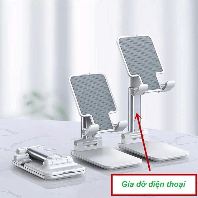 Giá Đỡ Điện Thoại I Pad Bằng Nhôm  360,Kệ Đỡ Khung Gấp Gọn Chắc Chắn, Góc Xoay Linh Hoạt, Mang đi dễ dàng