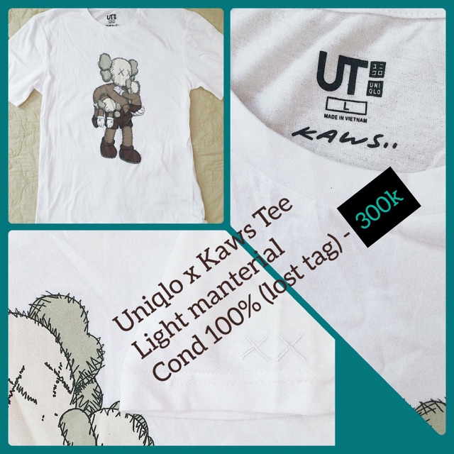 Áo phông Tee UniqloxKaws