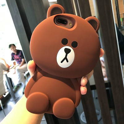 Ốp Điện Thoại Họa Tiết Gấu Teddy Cho iPhone 14 Pro Max 14 Plus 13 12 11 Pro Max Xs Max X XR 7 8 6 Plus 5 5s SE