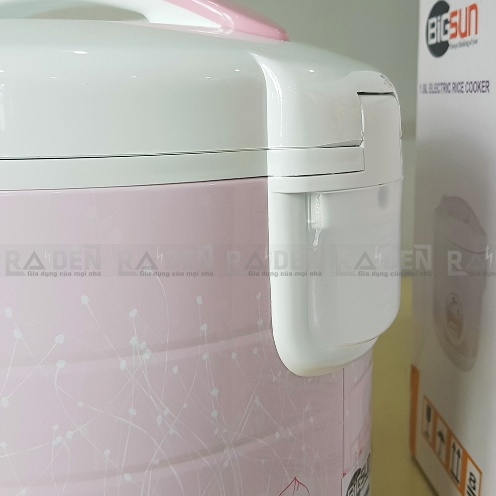 Nồi cơm điện 1.8L, công suất 700W Bigsun BR-218N - Màu ngẫu nhiên