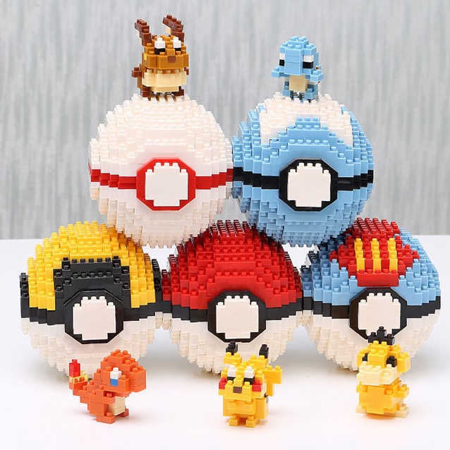 Bộ đồ chơi lắp ráp BP MART mô hình Pokemon Go độc đáo sáng tạo