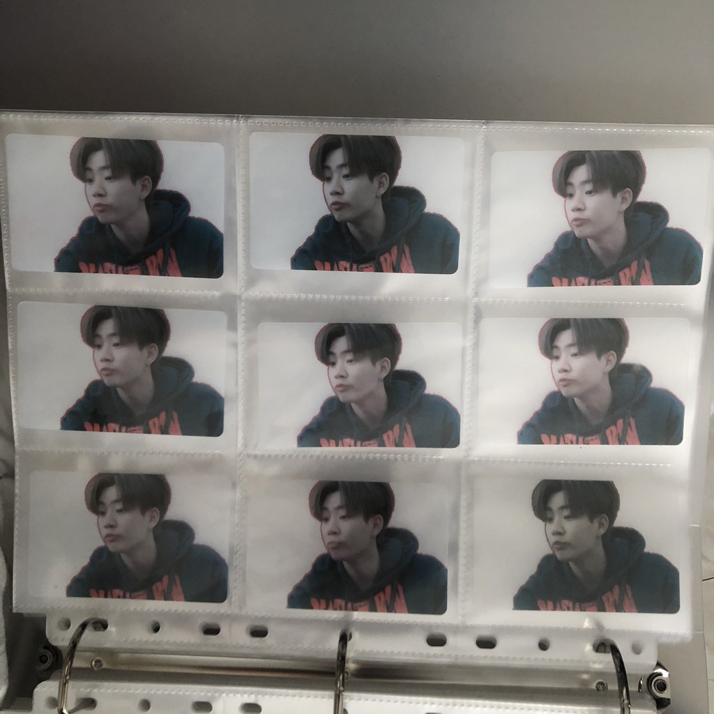 Sheet 9 ô đựng ảnh - size card 6.5x9cm - mã A40