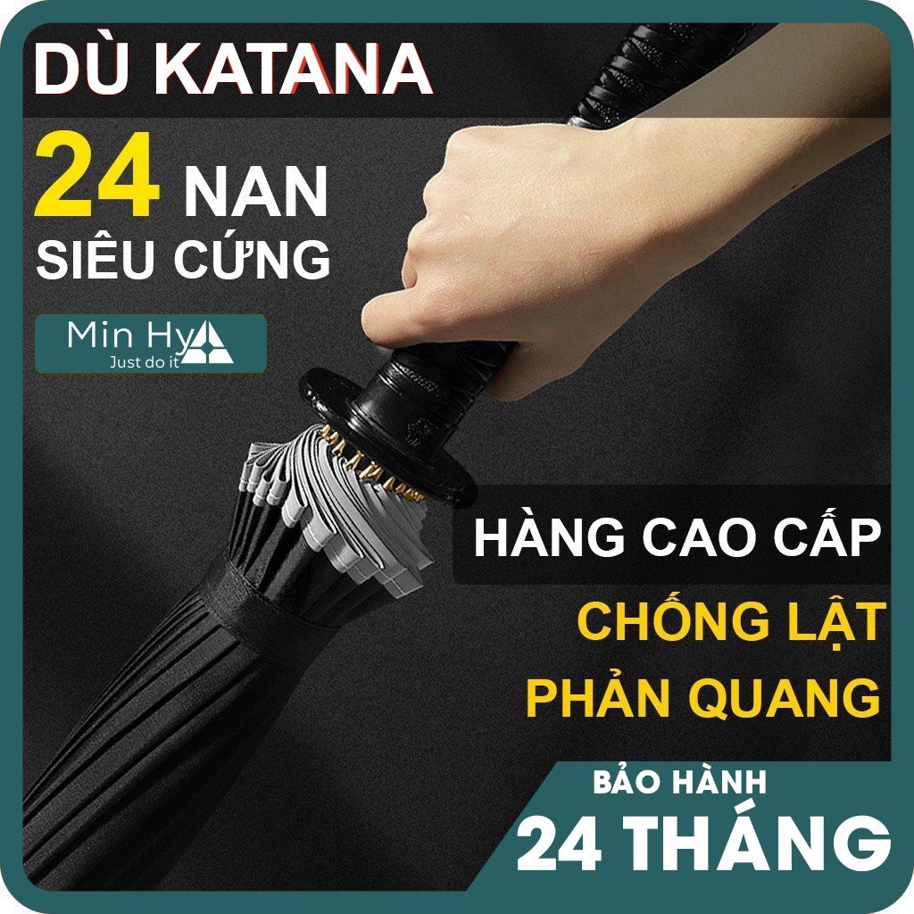 [ĐỘC ĐẸP] Dù KATANA 24 Nan Cao Cấp Siêu Đẹp, Dù 24 Nan, Dù 16 Nan Siêu Cứng Chống Lật