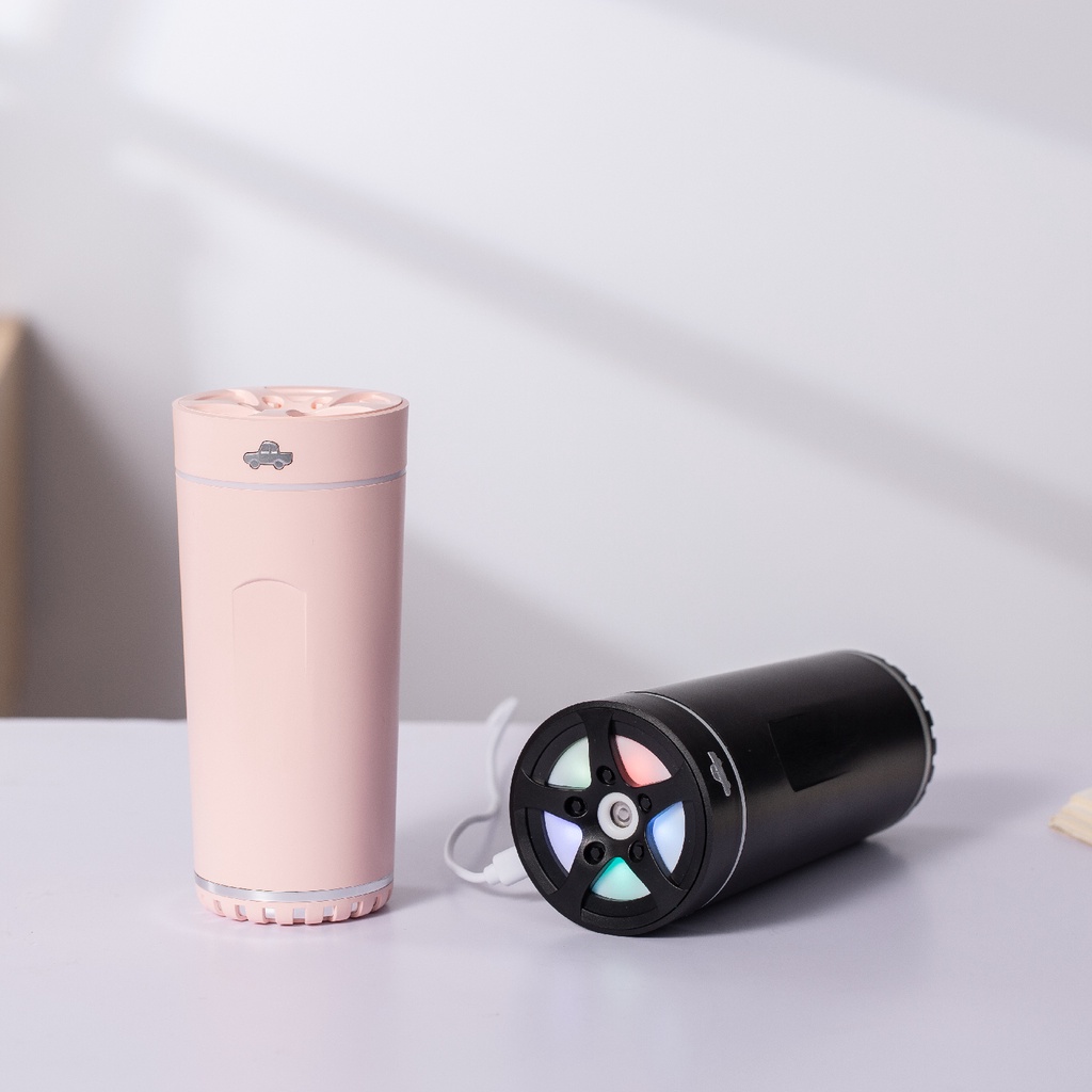 Pu Máy Tạo Độ Ẩm USB 2 Chế Độ Tiện Dụng Cho Xe Hơi