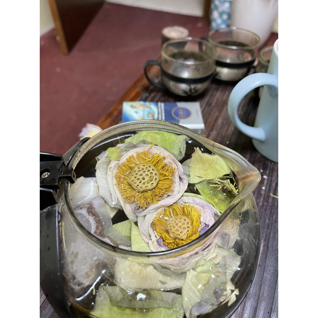 Trà Sen nguyên bông Sấy Hút Chân Không Trà Hoa Sen Hàng Chính Hãng - mộc trà 98 | BigBuy360 - bigbuy360.vn