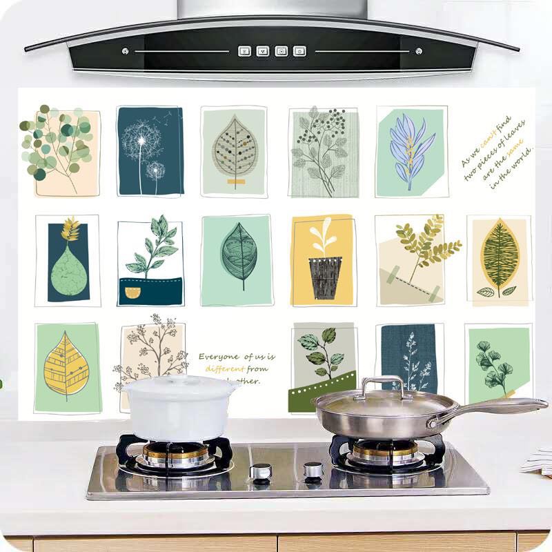 Giấy Dán Bếp PUCA, Miếng Dán Bếp Cách Nhiệt, Giấy Dán Bếp Chống Thấm Dầu Mỡ, Giấy Decal Dán Bếp Chịu Nhiệt