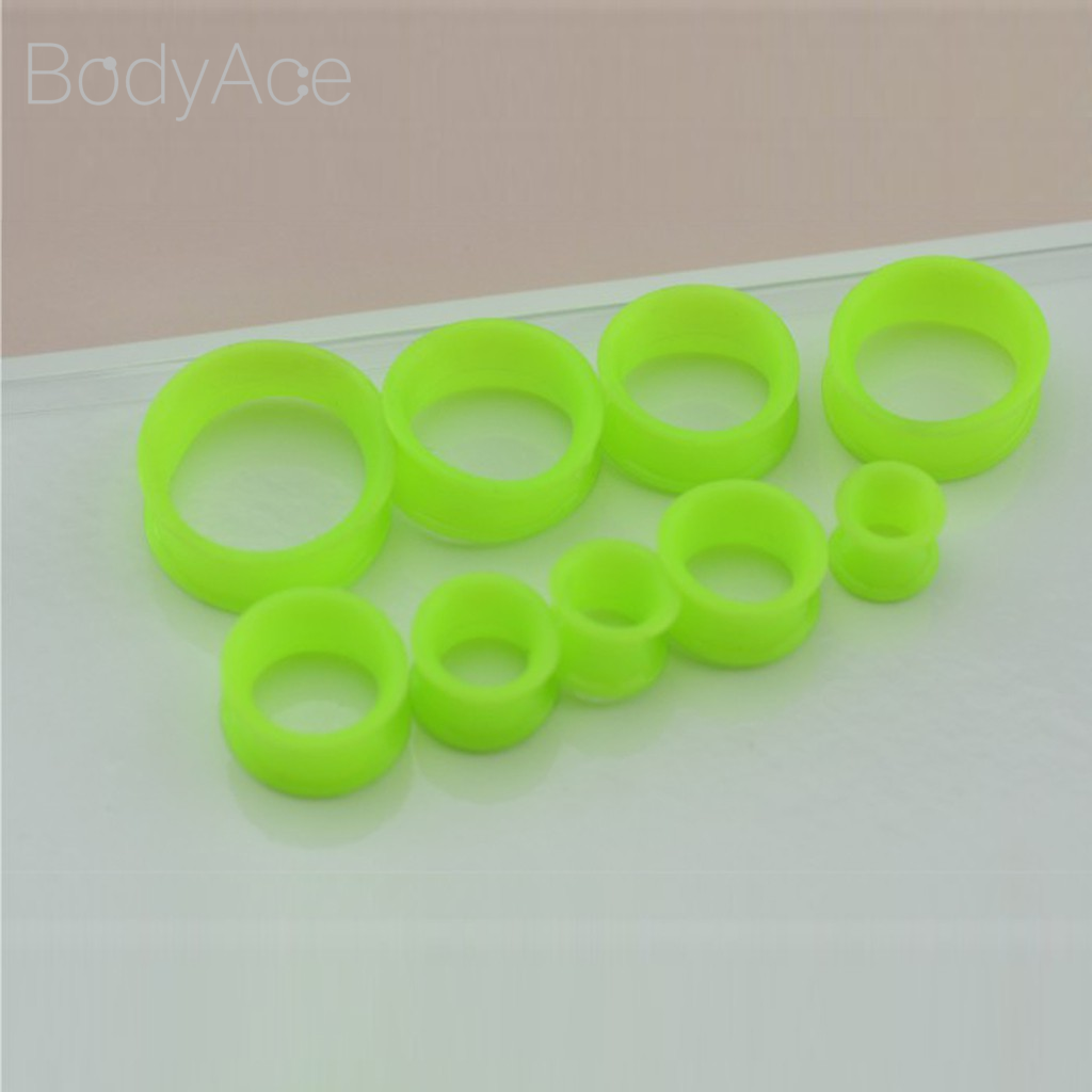 Khuyên Nong Tai Bằng Silicon Cá Tính 3-25mm