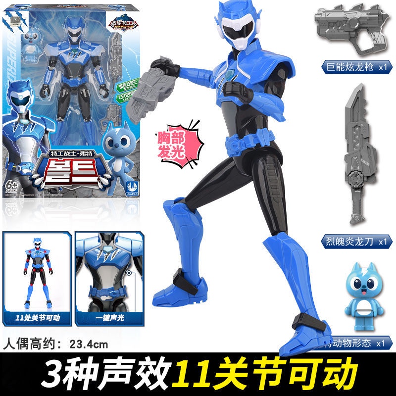 Miniforce x / mini capsule mini x force robot mini force sound and light warrior doll bộ mô hình búp bê