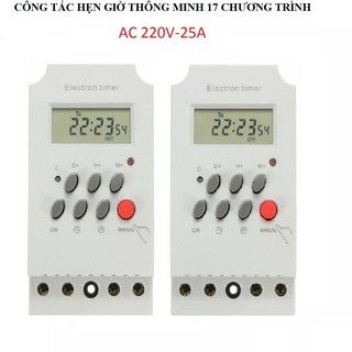 Công tắc hẹn giờ thông minh KG316T-II tắt mở tự động chuẩn công nghiệp 25A ổ cắm hẹn giờ thông minh tự động