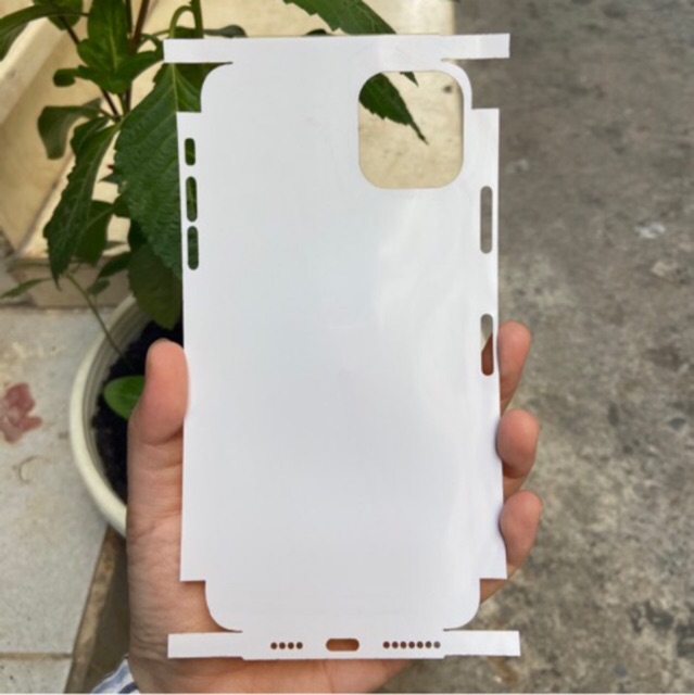 DÁN DẺO PPF TRONG IPHONE FULL LỖ LOA -TRONG SUỐT - BẢO VỆ TOÀN BỘ IPHONE -CÓ HƯỚNG DẪN DÁN-ĐỦ MÃ IPHONE 7 ĐẾN 11 PROMAX