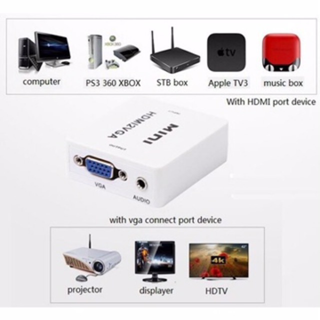 [HÀNG CHUẨN GIÁ SIÊU HÓT] Bộ chia hdmi av