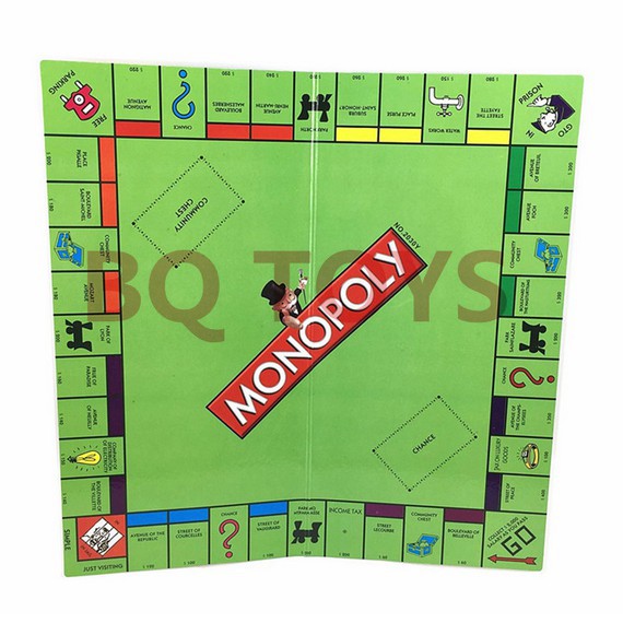 Classic Monopoly Rich Man Card Board Party Family Children Adult Kid Game Toy