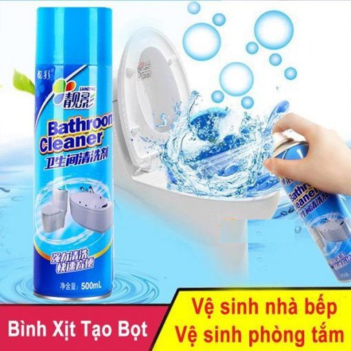 BÌNH SỊT VỆ SINH LÀM SẠCH NHÀ TẮM BATHROOM CLEARNER BỌT TUYẾT