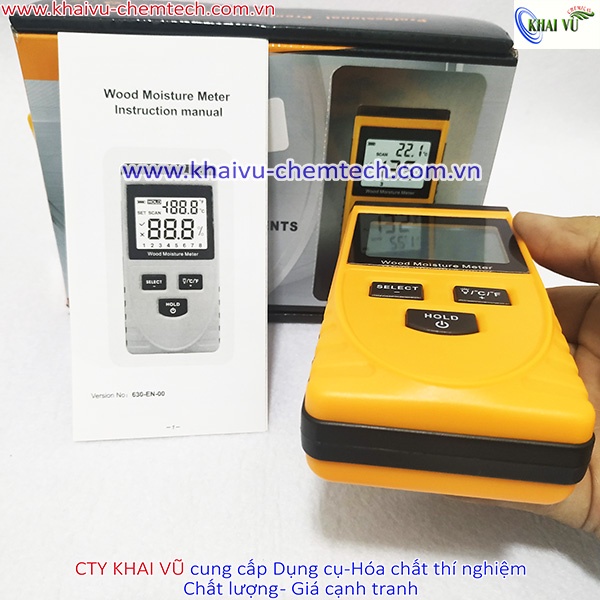 MÁY ĐO ĐỘ ẨM GỖ BẰNG CẢM BIẾN GM630