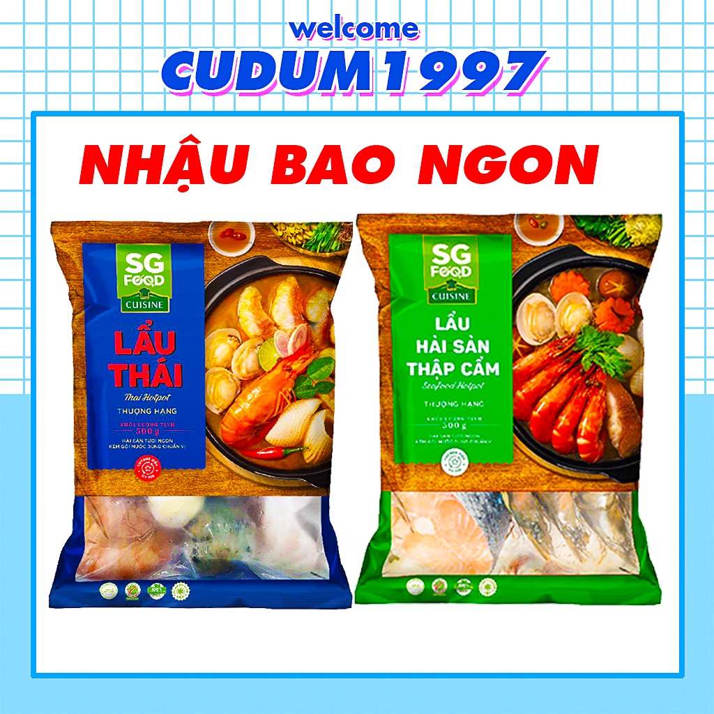 Lẩu Thái SG Food 500g đủ vị