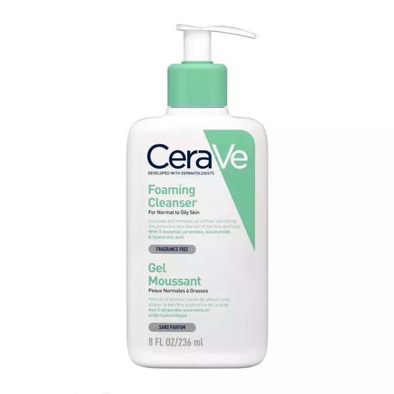 Sữa Rửa Mặt CeraVe Foaming Cleanser 236ml - 473ml