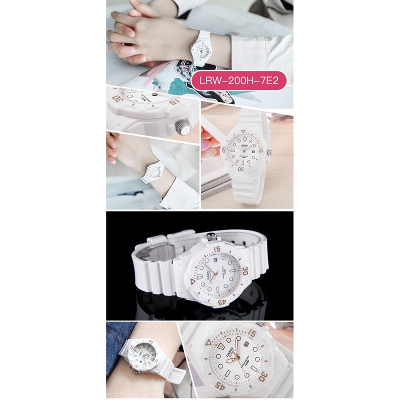Đồng hồ nữ dây nhựa Casio chính hãng Anh Khuê LRW-200H-7E2VDF | BigBuy360 - bigbuy360.vn