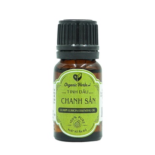 Tinh Dầu Chanh Sần Nguyên Chất Organic Herbs 10ml