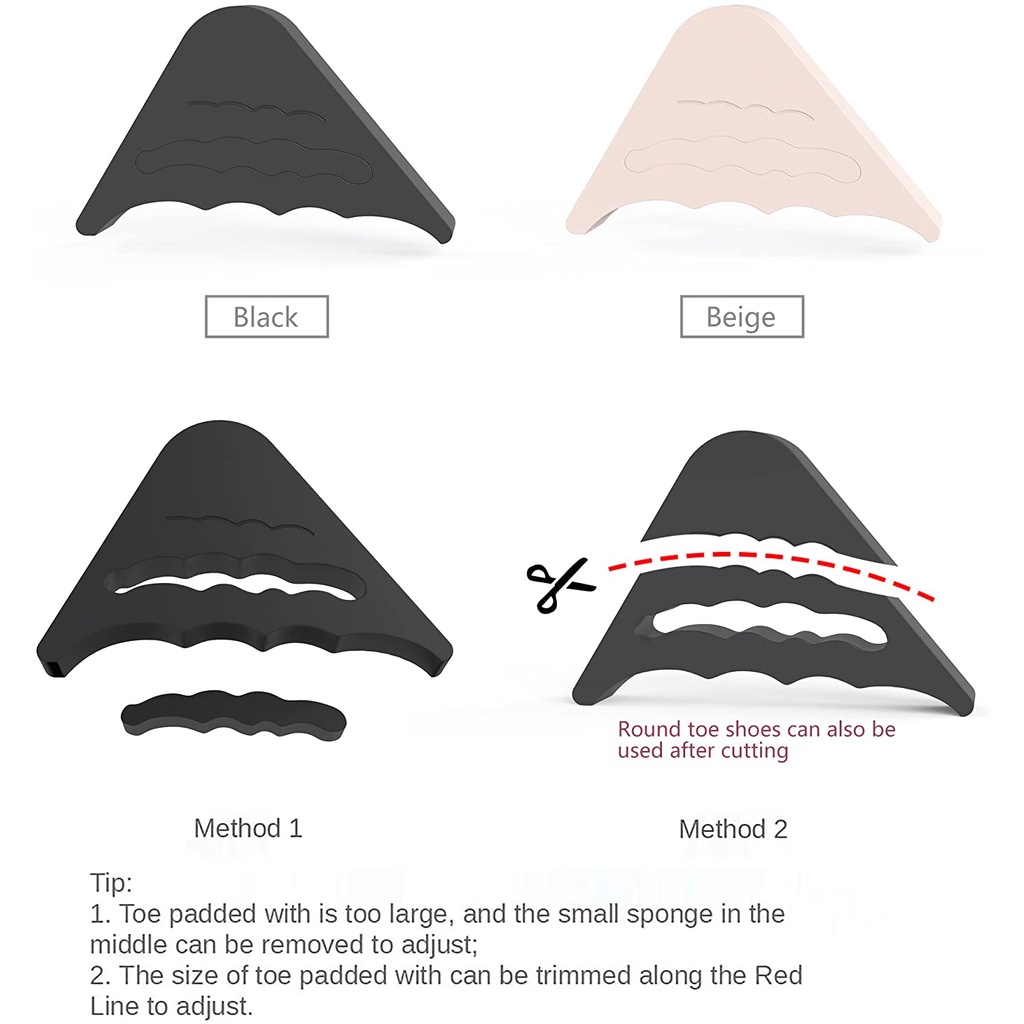 Miếng Đệm Lót Ngón Chân Có Thể Tái Sử Dụng Tiện Lợi