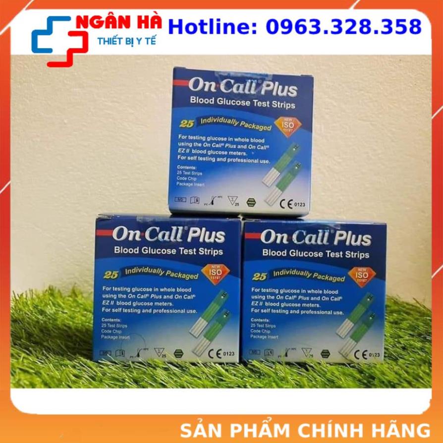 Que thử tiểu đường on call plus