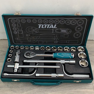 Bộ tuýp 1/2inch 24 chi tiết Total THT141253